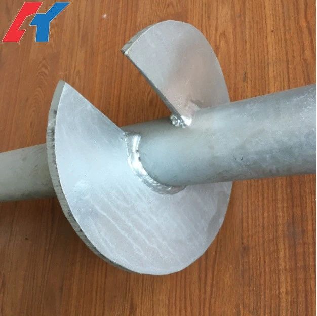 Galvanized Solar Ground Anchor Screw Helical Piles